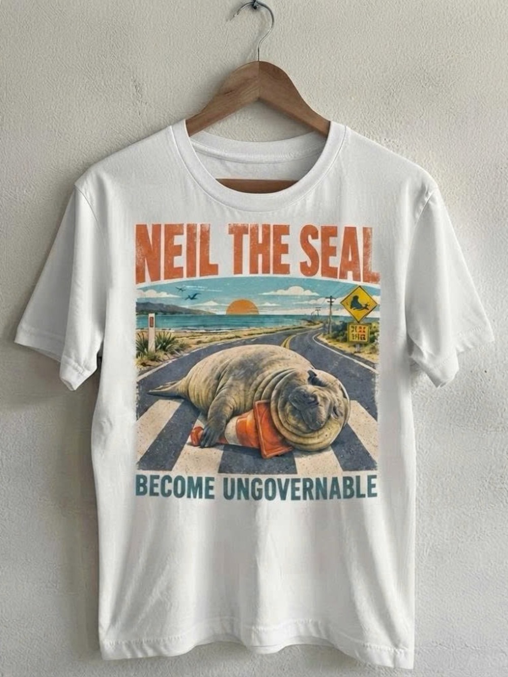 Neil the Seal Graphic Tee